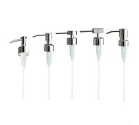 Elegant 304 Stainless Steel Soap Pump with 2ml Liquid Discharge, Fits 2 5cm Bottle Mouth for Use (F)