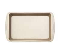 Elegant 33cm Roasting Pan, Champagne Finish Roasting Dish For Kitchen, BPA Free Roasting Pan For Baking