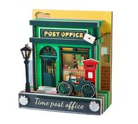 Elegant 3D Calendar Sculpture - Desktop Timepiece, Paper Organizer for Home Office, Sticky Notes with Artistic Display, Apartment Decor, Creative Planner for School Dormitory and Holiday Celebration