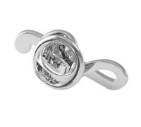 Elegant 3D Music Note Brooch Pin Unique Music Note Lapel Pin Jewelry With Sturdy Designs For Long Lasting Wear
