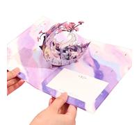 Elegant 3D Pop Up Greeting Cards, Birthday Cards, Intricate Craftsmanship and Foldable Construction Makes a Great Creative Gift for All Ages