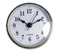 Elegant 65mm Clock Head Insert with Fashionable and Easy to Read Roman Numerals for Clock Enthusiasts and Collectors Round Clock Head