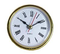 Elegant 65mm Clock Head Insert with Fashionable and Easy to Read Roman Numerals for Clock Enthusiasts and Collectors Round Clock Head