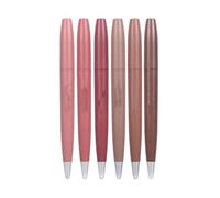 Elegant 6Pcs Lip Liner With Long Wear Precise Full Coverage Smooth Texture Lip Liners Lip Plumper Pencil Set For Women