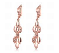 elegant a pair of women's fashion k long paragraph wheat drill female earrings//ia made/small and exquisite,colour:figure
