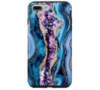 Elegant Abstract Pattern Blue Teal Purple Pink Case for iPhone 7 Plus/8 Plus