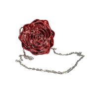 Elegant Acrylic Evening Purse Small Shoulder Bag Crossbody Purses with Floral Designs for Weddings and Parties