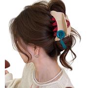 Elegant Acrylic Hair Claw Clip For Women Fashionable Barrettes Secure Ponytail Holder For Daily Use And Special Occasion