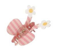 Elegant Acrylic Hair Claw Clip Playful Checkered Pattern Bowknot Designs Hair Clamp For Fashion Forward Women And Girl
