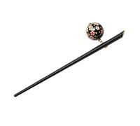 Elegant Acrylic Sakura Decoration Hairpin Hair Stick Japanese Kanzashi Black