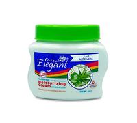 Elegant Aloe Vera Moisturizing Cream 500ML - Premium Quality Moisturiser for Dry Skin with Vitamins and Antioxidant Protection - Advanced Formula for Soft Skin, Invigorates Dull & Dry Skin