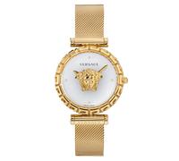 Elegant Analog Quartz Watch - female - Versace - Watches - Yellow - ONE SIZE - Accessories ONE SIZE