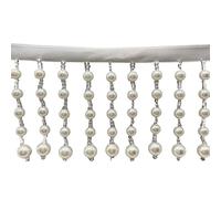 Elegant Artificial Pearls Decorative Chain For Fashion Craft Project Making Great For Clothing And Shoe Sewing Decors Fashion Accessory