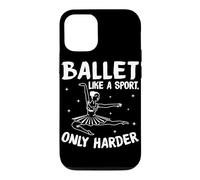 Elegant Ballet Dancer Design With A Touch Of Humor Case for iPhone 12/12 Pro