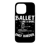Elegant Ballet Dancer Design With A Touch Of Humor Case for iPhone 14 Pro Max