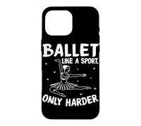 Elegant Ballet Dancer Design With A Touch Of Humor Case for iPhone 16 Pro Max