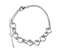 Elegant Beaded Adjustable Sparkling Crystal Beads Elegant Wrist Jewelry Present For Women Clear Beaded