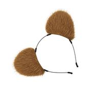 Elegant Bear Ears Headband for Various Occasion Party Hair Decoration Soft Fabric Headpiece Headwear for a Stylish Look Bear Ears for Hairstyles