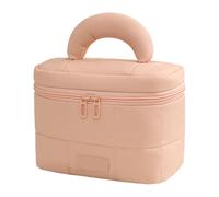 Elegant Beauty Planner Water Immune Coating Multiple Layer Compartments Transportable Cosmetic Bag for Work Travel Multiple Compartment Makeup Bag Useful, A, Mass Beauty