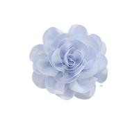 Elegant Big Flower Lapel Pin Beautiful Fabric Flower Lapel Pin Delicate Brooch Jewelry For Work And Business Rose Boutonniere With Secure Clip