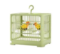 Elegant Bird Cage With Spacious Space Large Birds Cage For Health Ventilated House With Standing Perch Bird Accessories