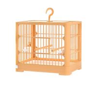 Elegant Birdcage with Spacious Space, Large Birdcage for Health, Ventilated House with Standing Tree, Balcony Birdcage