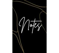 Elegant Black and Gold Lined Notes Notebook - Luxurious Softcover Journal Gift for Women & Men | Classy Gold Design | 100 Lined Pages | Aesthetic ... Use - Premium Stylish Gift for Professionals