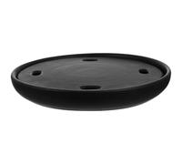 Elegant Black Fresh Cold Plate Quality Ceramic Sushi Serving Platter Perfect for Home Dining and Restaurants 26X26X3.5Cm