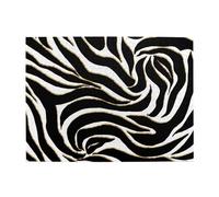 Elegant Black Gold Zebra White Animal Print,500 Pieces Puzzles for Adults-Wooden Jigsaw Puzzle for Adults Elderly