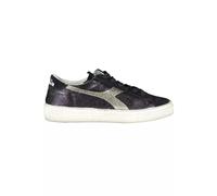 Elegant Black Lace-Up Trainers - female - Diadora - Sneakers - Black - 3 1/2 UK - Shoes 3 1/2 UK