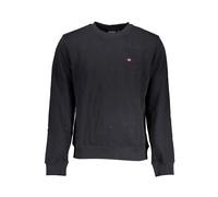 Elegant black long-sleeved sweatshirt - male - Napapijri - Sweatshirts - Black - S - Sweatshirts & Hoodies S