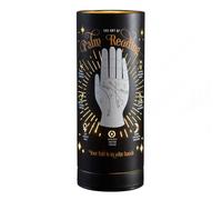 Elegant Black Metal Palm Reading Electric Aroma Lamp - 25.5cm x 10cm (1 Pc).- Unique & Stylish Design - Perfect for Everyday Relaxation