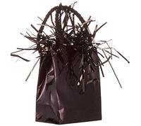 Elegant Black Mini Gift Bag Balloon Weight (12cm x 6cm) 1 Count - Perfect for Parties & Events