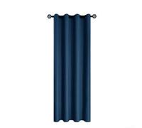 Elegant Blackout Curtain for Doors, Perfect for Creating a Calm and Cozy Environment in Your Home (Blue)