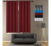 Elegant Blackout Curtains 150x200cm - Eyelet Design UV Blocking Light-Reducing Energy Efficient Noise-Reducing for Living Room & Bedroom Stylish Home Decor Privacy & Comfort.