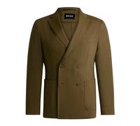 Elegant Blend of Linen and Viscose - male - Boss - Blazers - Green - M - Jackets M