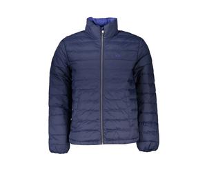 Elegant Blue Jacket with Embroidery - male - La Martina - Winter Jackets - Blue - XL - Jackets XL