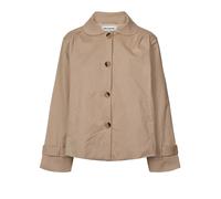 Elegant Blue Jacket with Round Collar - female - Lollys Laundry - Light Jackets - Brown - M - Jackets M