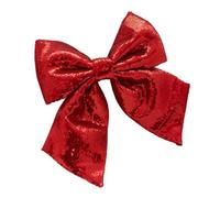 Elegant Bow Colorful Sequin Fabric Bowknot Christmas Tree Decoration Butterfly Shape Decoration Elegant Christmas Tree Decoration for Party