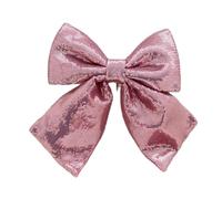 Elegant Bow Colorful Sequin Fabric Bowknot Christmas Tree Decoration Butterfly Shape Decoration Elegant Christmas Tree Decoration for Party