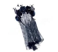 Elegant Bridal Hairband Children Halloween Headwear Comfortable Headbands For Halloween Parties And Ghostly Hair Fancy Dress Headbands