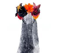 Elegant Bridal Hairband Children Halloween Headwear Comfortable Headbands For Halloween Parties And Ghostly Hair Fancy Dress Headbands