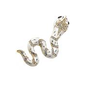 Elegant Brooch for Women Featuring Rhinestones Detailing Statement Alloy Texture Perfect for Dresses and Suits Unisex Fashion