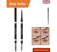 Elegant Brow Shaper in 30 Deep Brown - Ultra Fine Precision and Built-In Brush