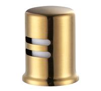 Elegant Brushed Gold Dishwasher Air Gaps Cover Prevents Water Space Cover with Skirted Designs Gold Dishwasher Difference