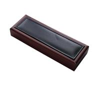 Elegant Business Pen Storage Box Case Holder with PU Leather Accents Design Stylish Office Desk Organizers for Gifts Business Leather Pen Case