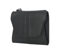 Elegant Business Wallet PU 1eather Wallets With Blocking Protecting Coin Purse Travel Change Pocket And Card Slots, Black