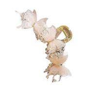 Elegant Butterfly Acrylic Hair Clip Claw Unique Women's Hair Accessory For Daily Outings And Casual Gatherings
