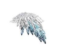 Elegant Butterfly Brooch Ombre with Rhinestone Durable Metal Base Portable Office Event Party Vintage Brooch