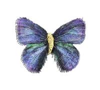 Elegant Butterfly Brooch With Embroidered For Women Ancient Styles Suit And Scarf Decoration Clothing Accessory Chinese Brooch